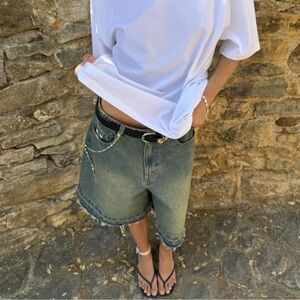 Trendy Blue Denim Jean Shorts for Women